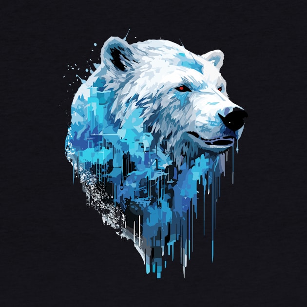 Polar Bear Animal World Predator Wild Nature Wilderness by Cubebox